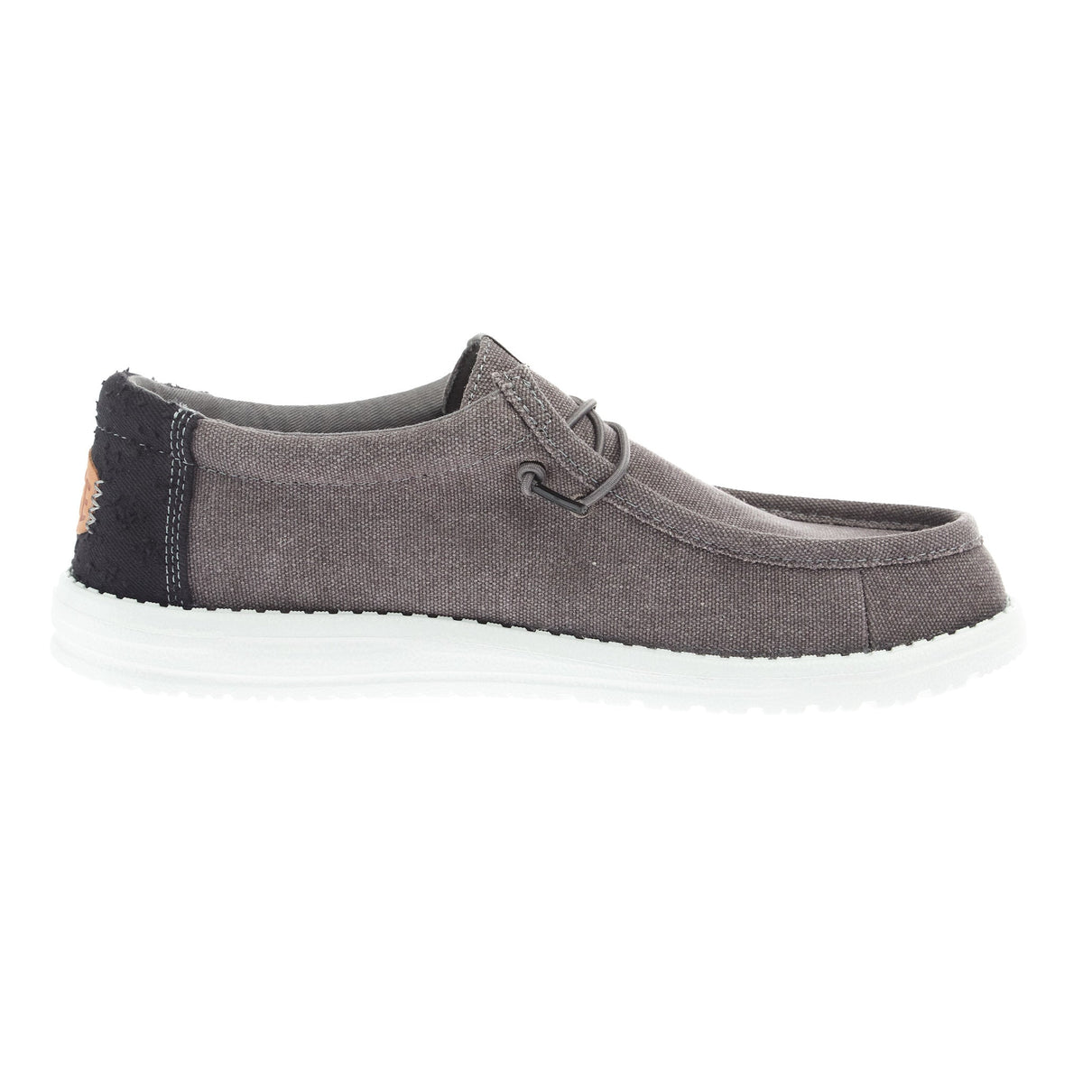 Hey Dude Men`s Grantie Grey Wally Workwear Casual Shoe