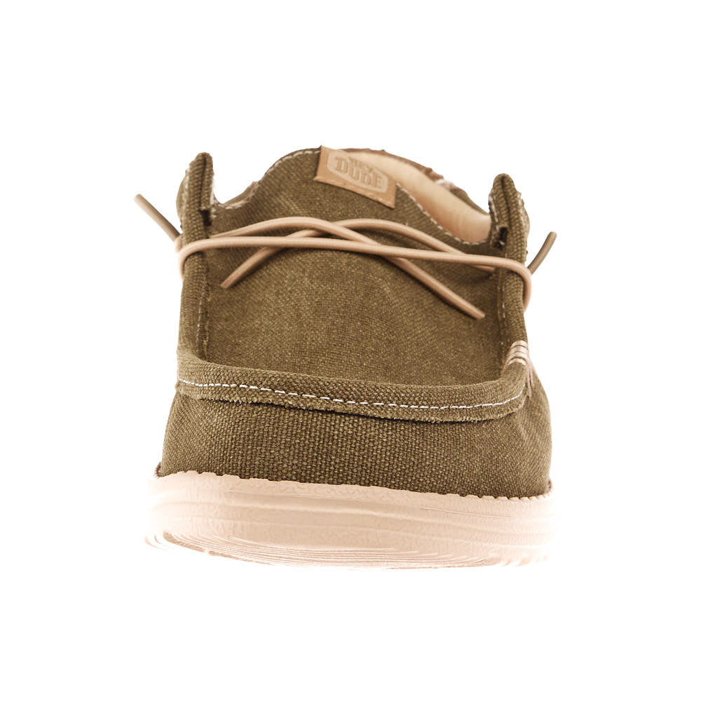 Hey Dude Men`s Green Wally Workwear Casual
