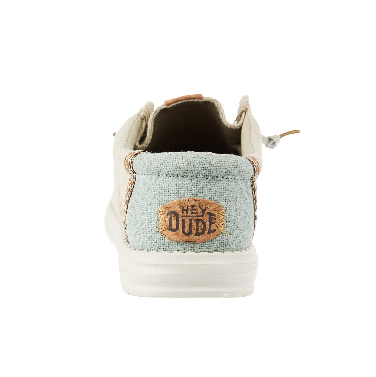 Hey Dude Men`s Stone Grey Wally Jute Casual Shoe