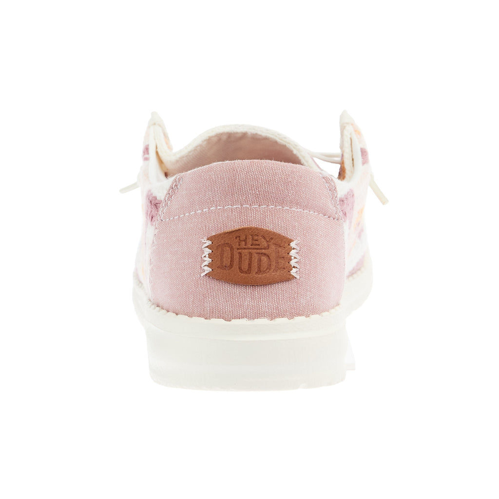 Hey Dude Women`s Petal Pink Wendy Cottage Crochet Casual