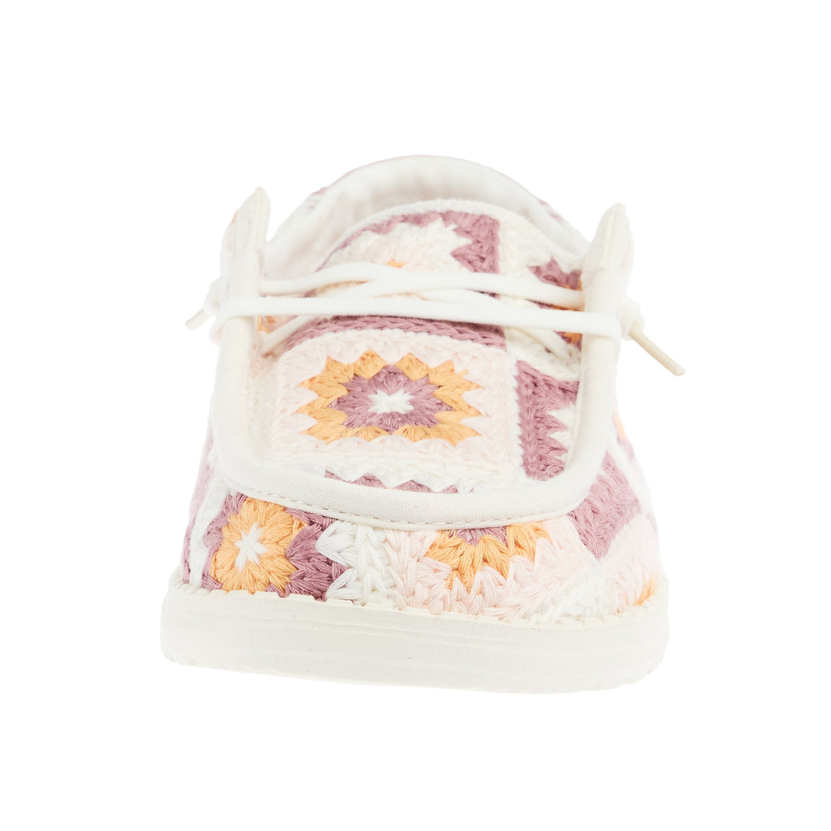 Hey Dude Women`s Petal Pink Wendy Cottage Crochet Casual