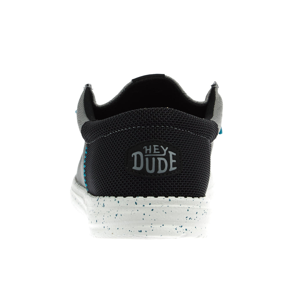 Hey Dude Men`s Moon Grey Wally Funk Casual Shoe