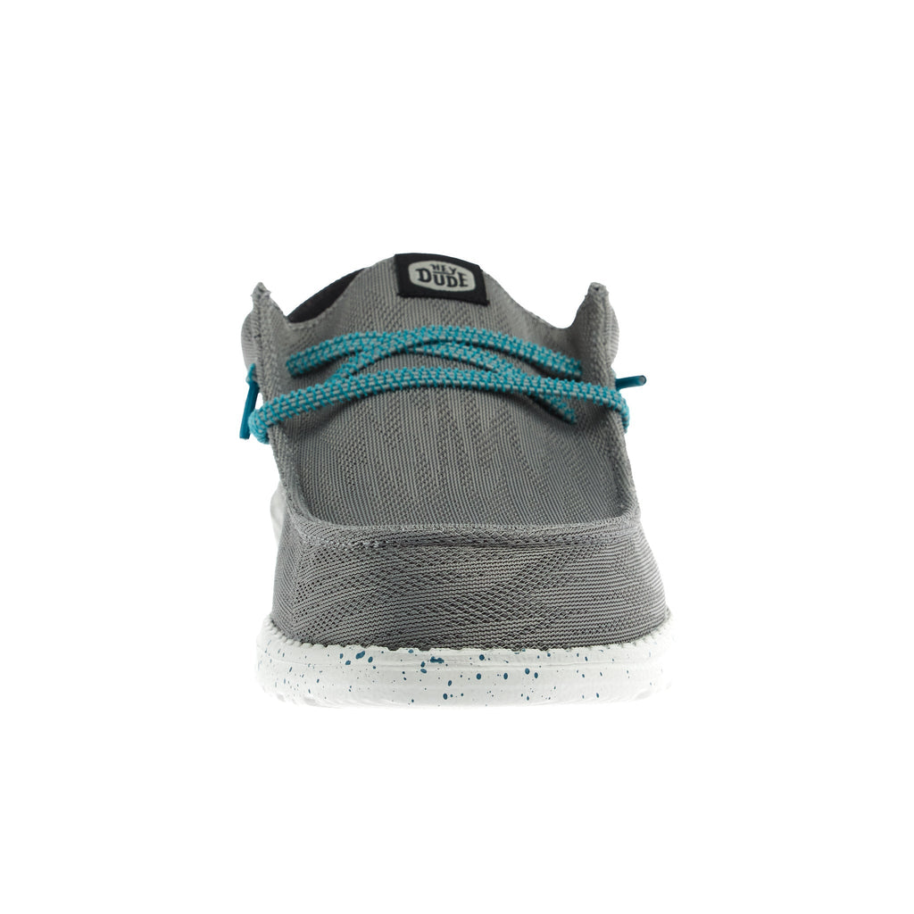 Hey Dude Men`s Moon Grey Wally Funk Casual Shoe