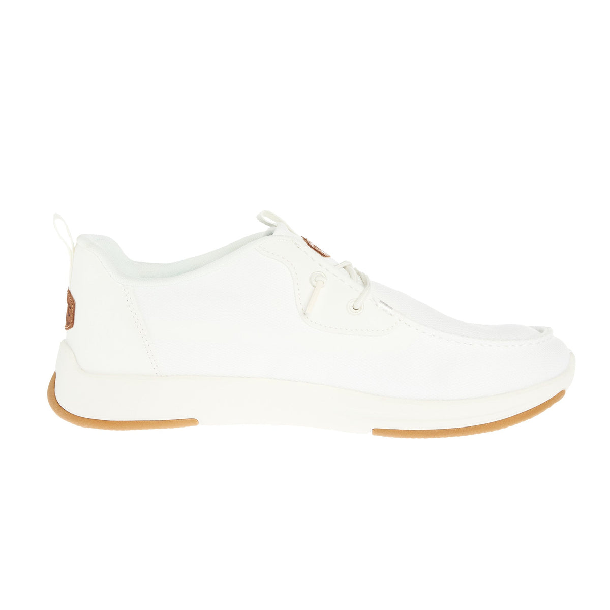 Hey Dude Men`s White Wally Drift Mesh Tennis Shoe