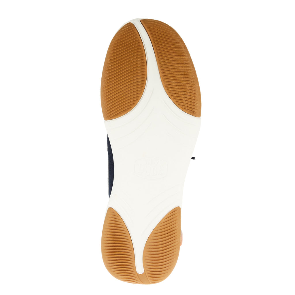 Hey Dude Men`s Navy Blazer Wally Drift Mesh Tennis Shoe