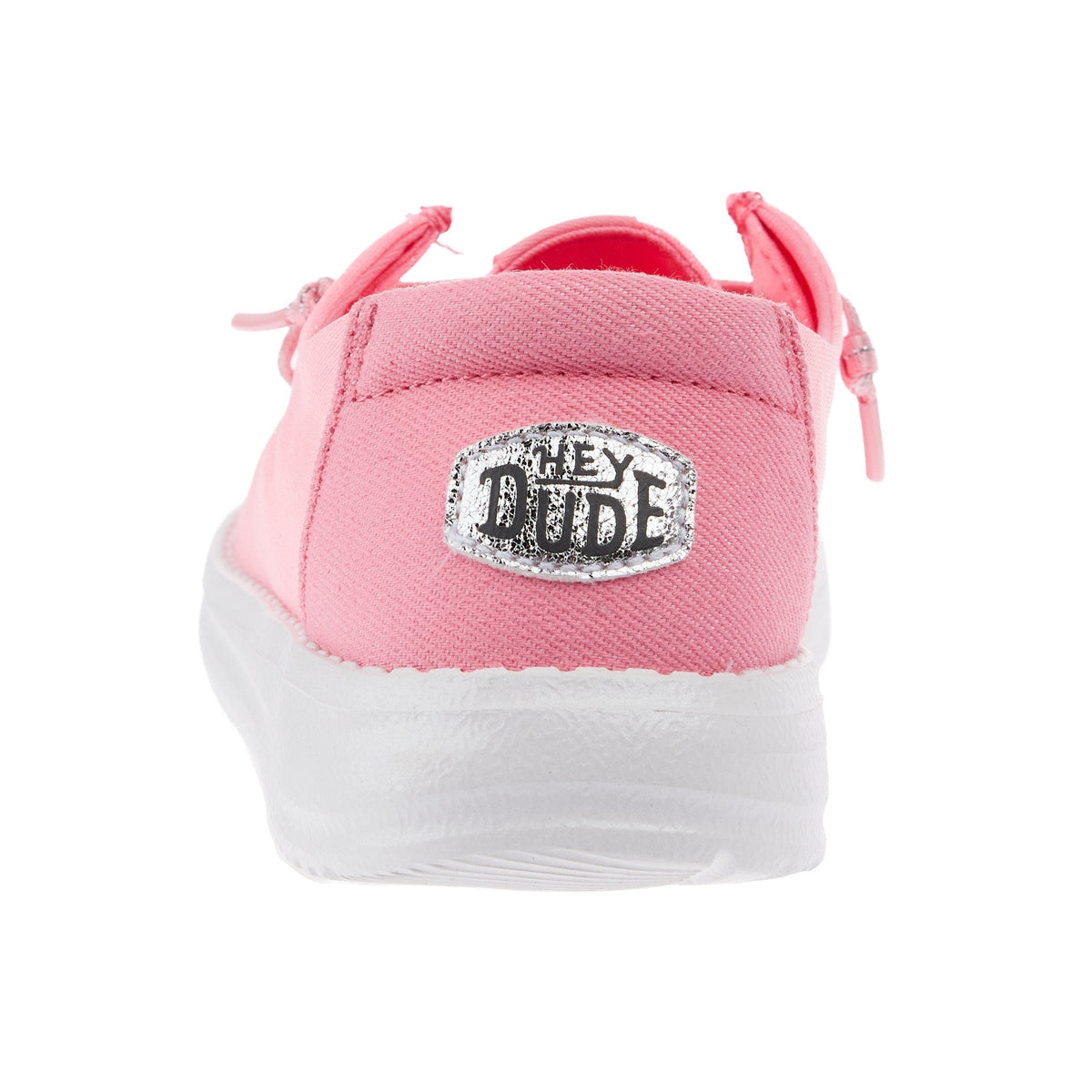 Hey Dude Wendy Youth Stardust Pulmeria Pink Slip-On