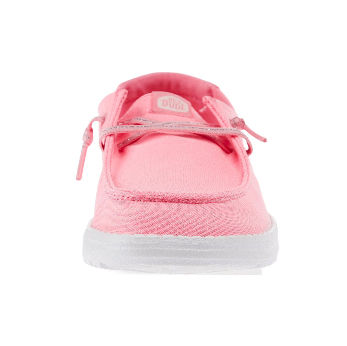 Hey Dude Wendy Youth Stardust Pulmeria Pink Slip-On