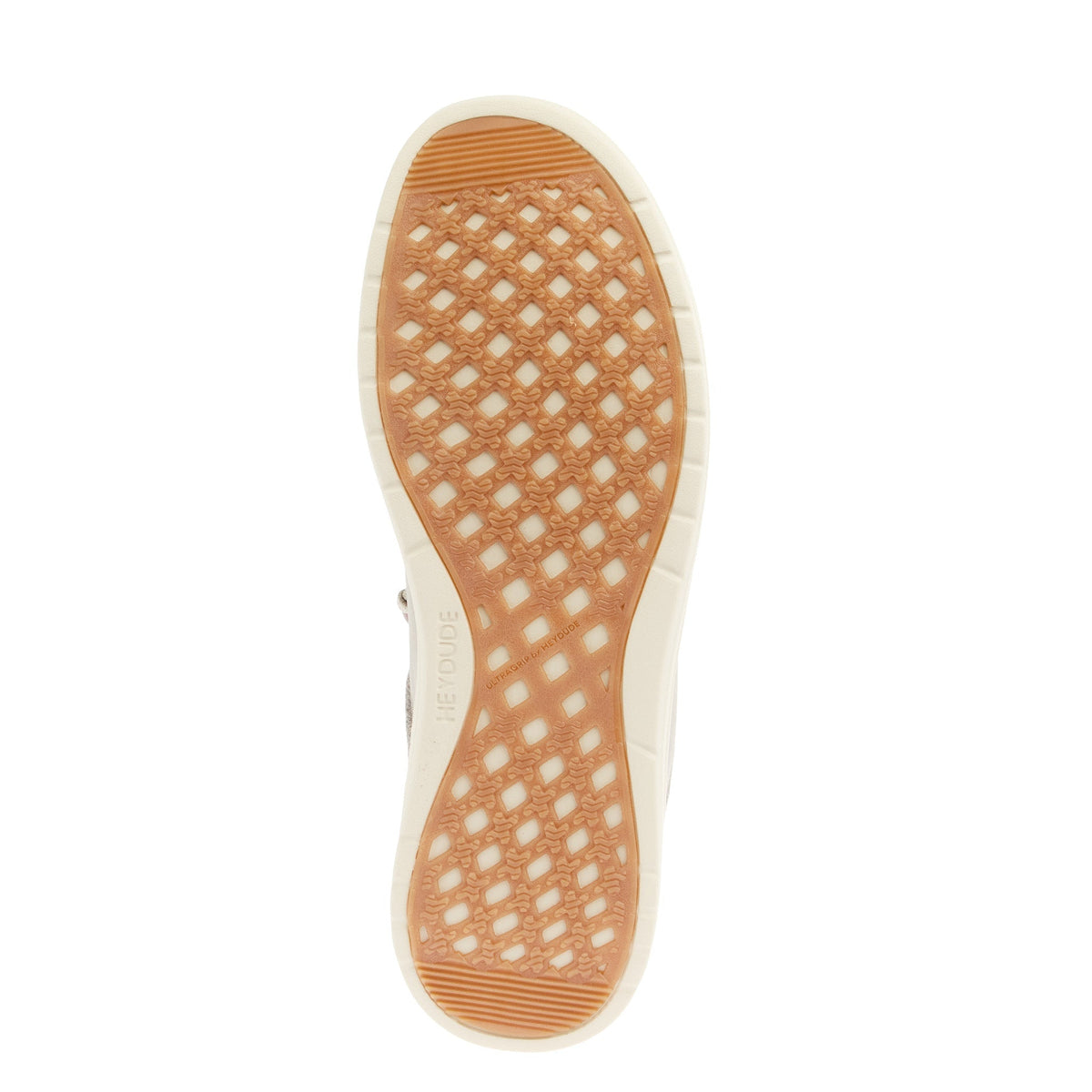 Hey Dude Men`s Taupe Grey Paul Classic Casual Shoe