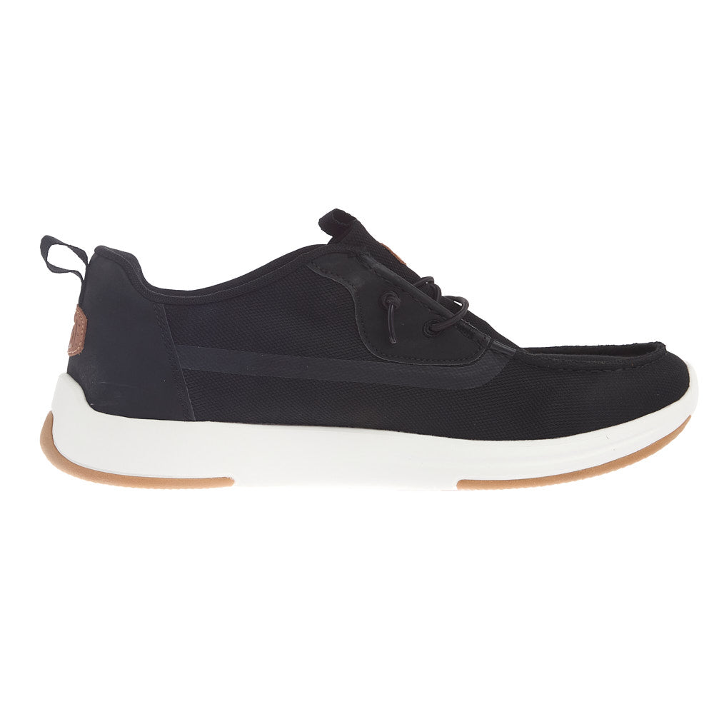 Hey Dude Men's Wally Drift Classic Black/White Sneaker