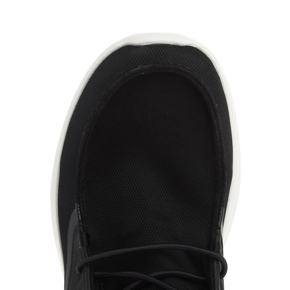 Hey Dude Men's Wally Drift Classic Black/White Sneaker