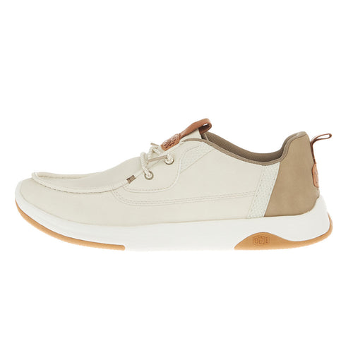 Hey Dude Men's Wally Drift Classic Silver Birch Sneaker