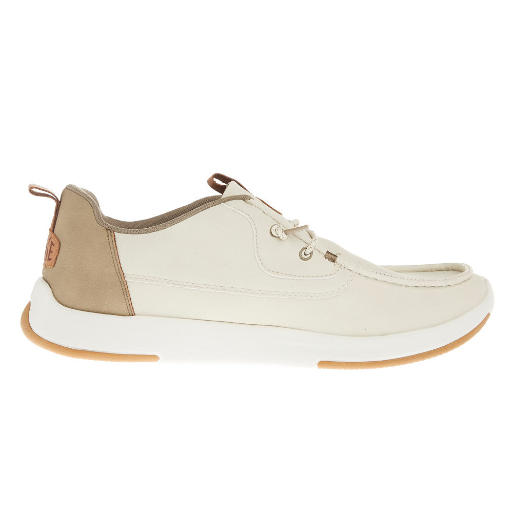 Hey Dude Men's Wally Drift Classic Silver Birch Sneaker