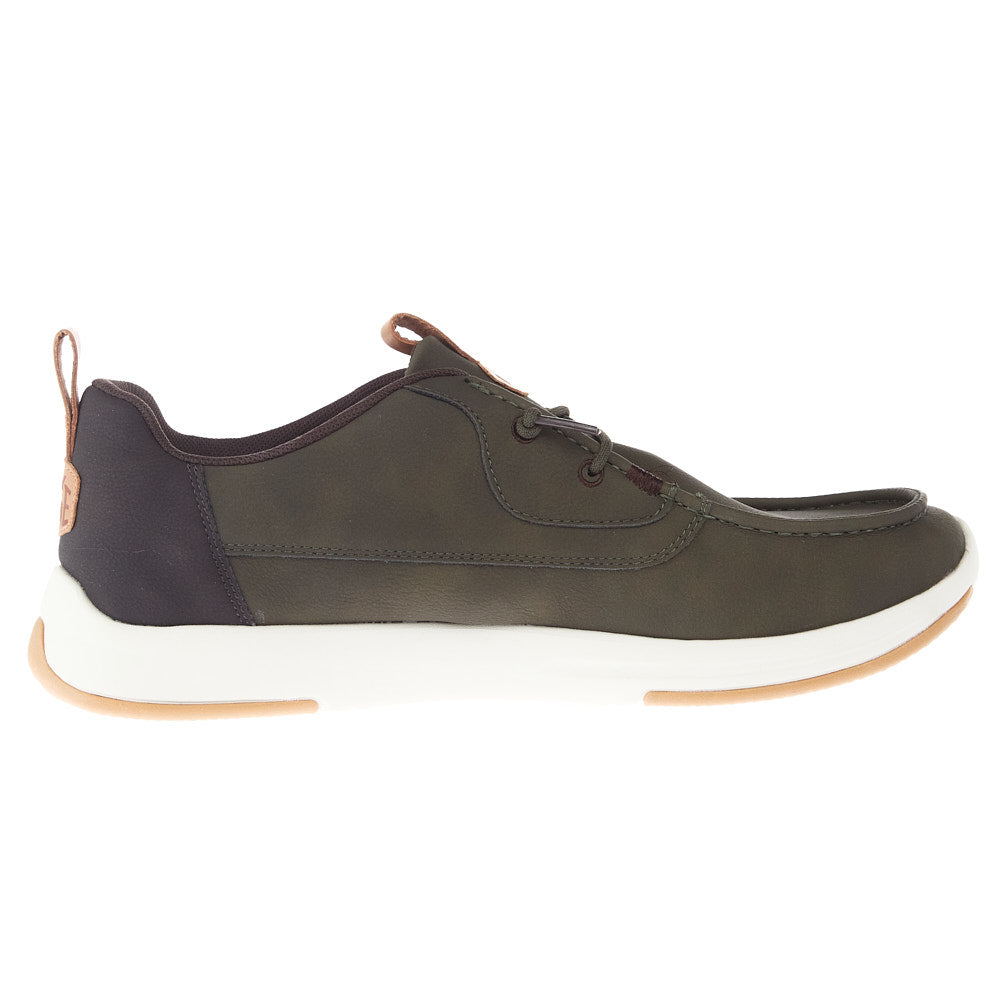 Hey Dude Men's Wally Drift Classic Deep Green Sneaker