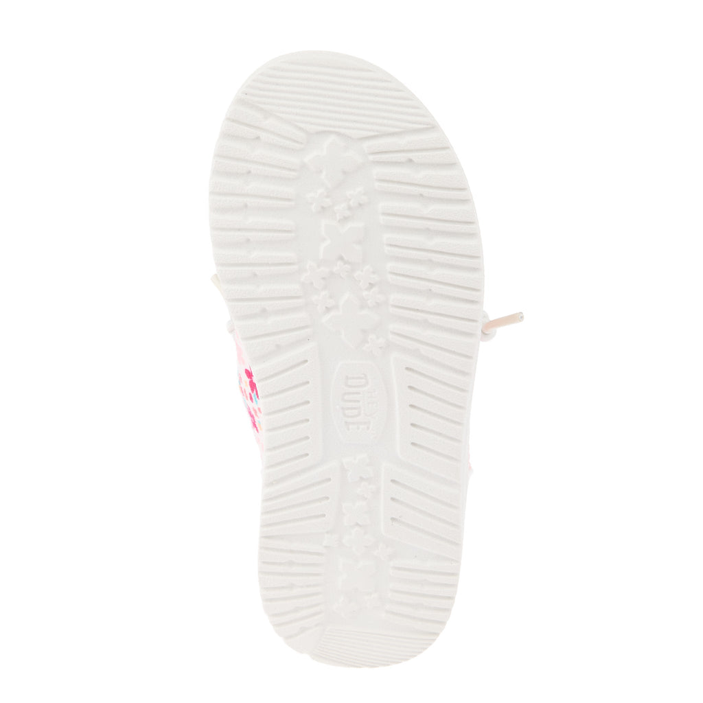 Hey Dude Wendy Funk Toddler Spring Floral Petal Pink Slip-On