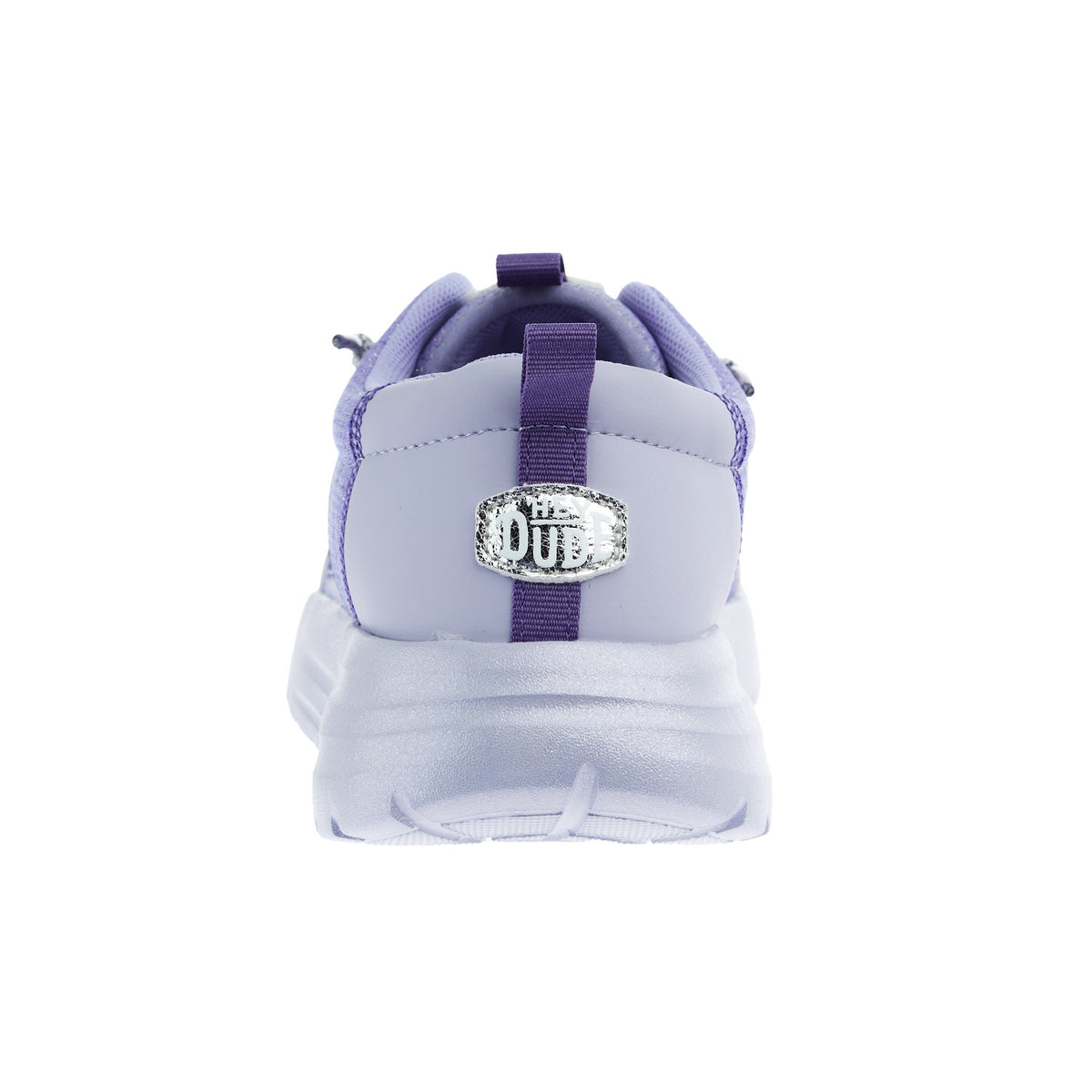 Hey Dude Sirocco Play Youth Pastel Ombre Lilac Casual Shoe