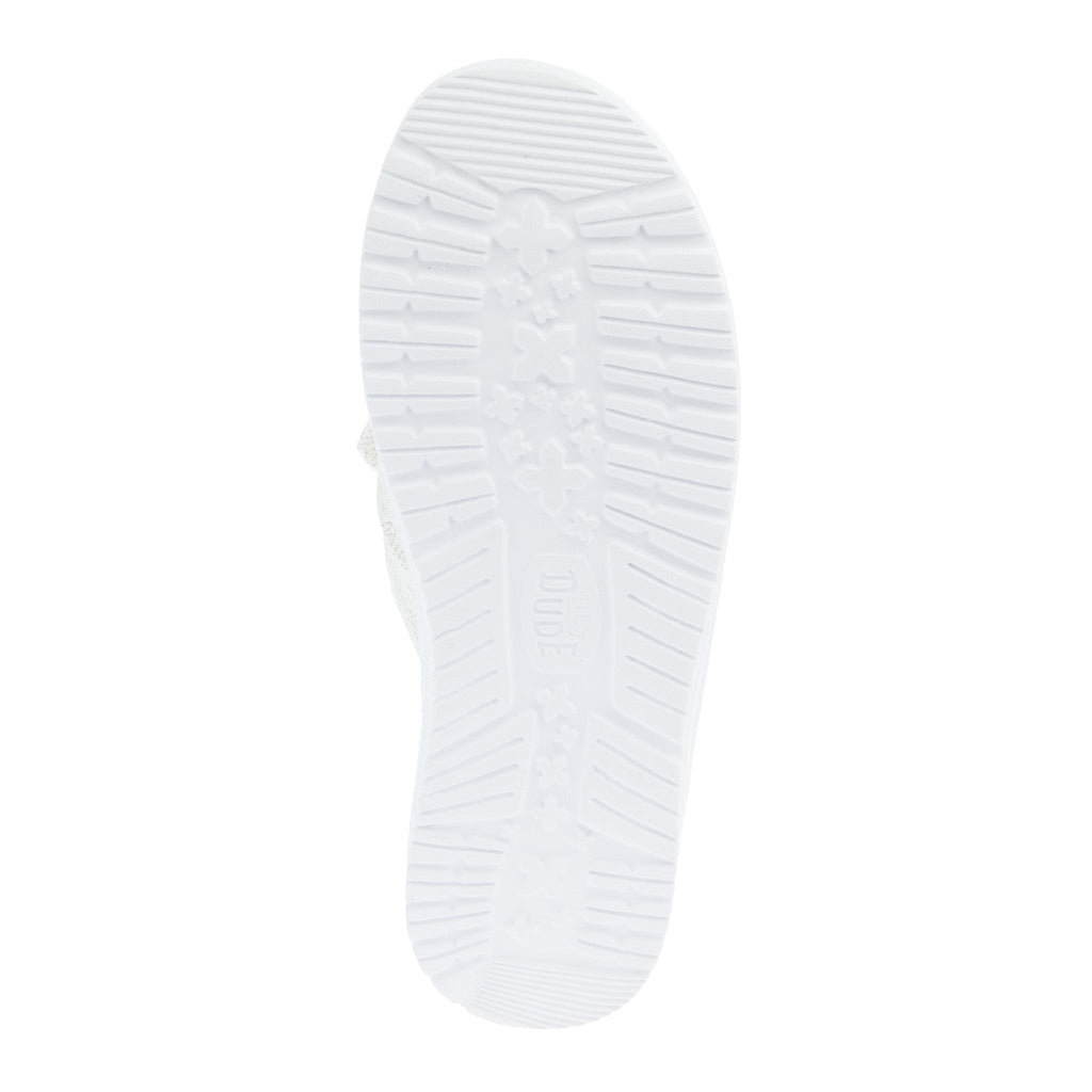 Hey Dude Women`s White Wendy Bow Casual
