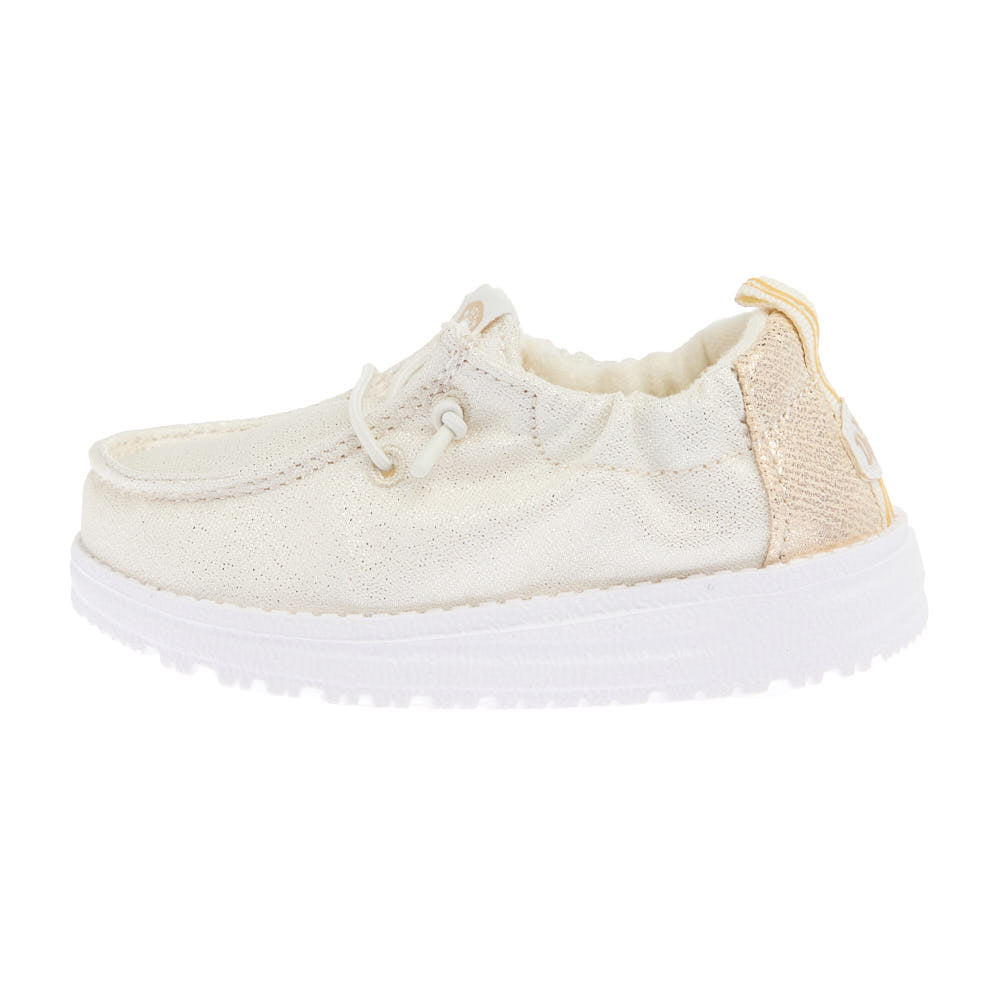 Hey Dude Infant Lil Champagne Glitter Slip On