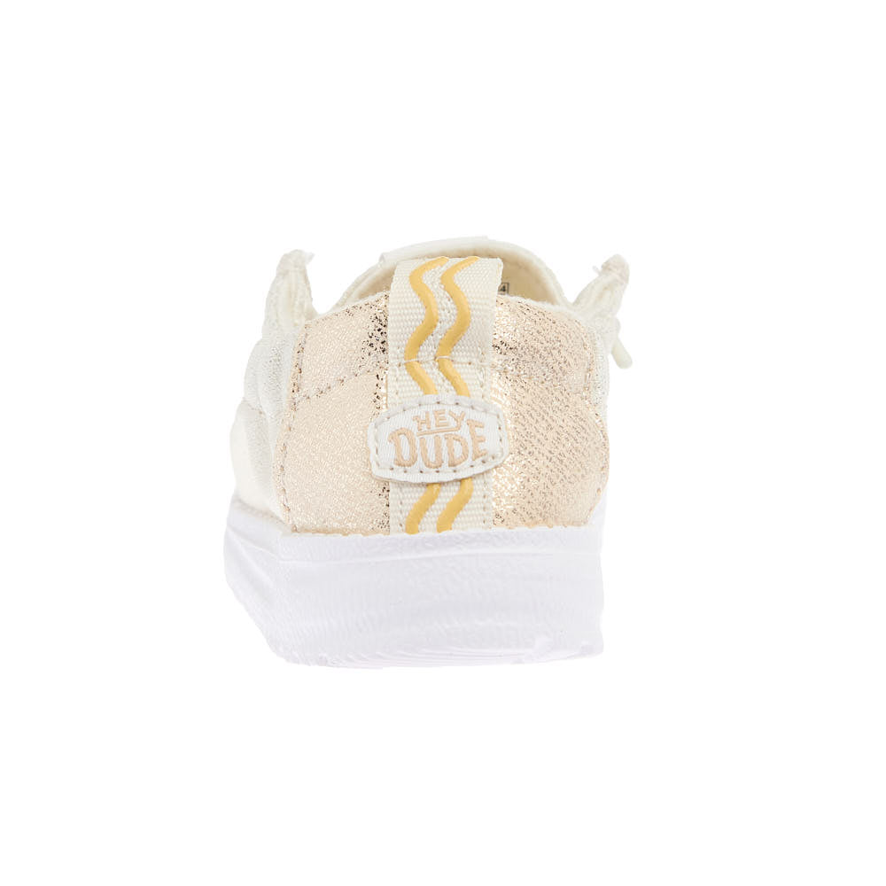 Hey Dude Infant Lil Champagne Glitter Slip On