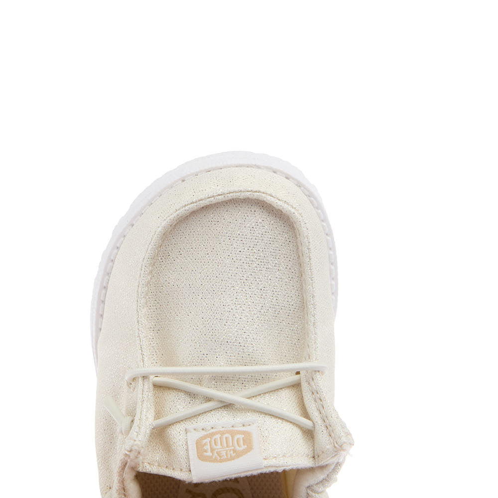 Hey Dude Infant Lil Champagne Glitter Slip On