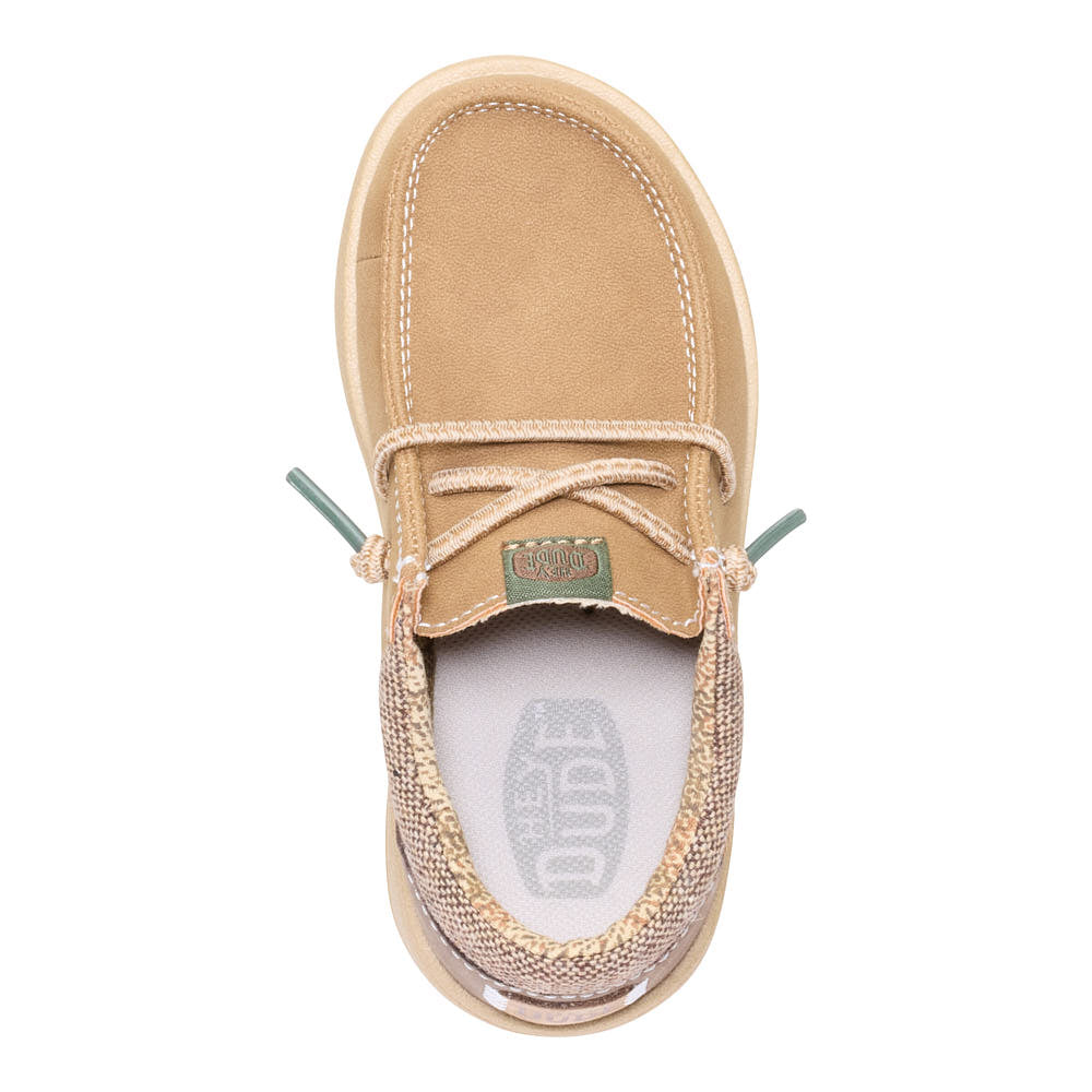 Hey Dude Toddler's Paul Classic Nut Casual Shoe