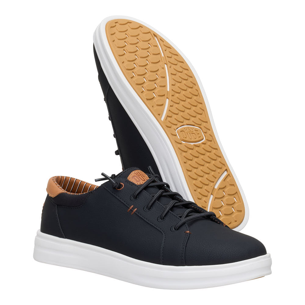 Hey Dude Men's Paul Pro Classic Black Casual