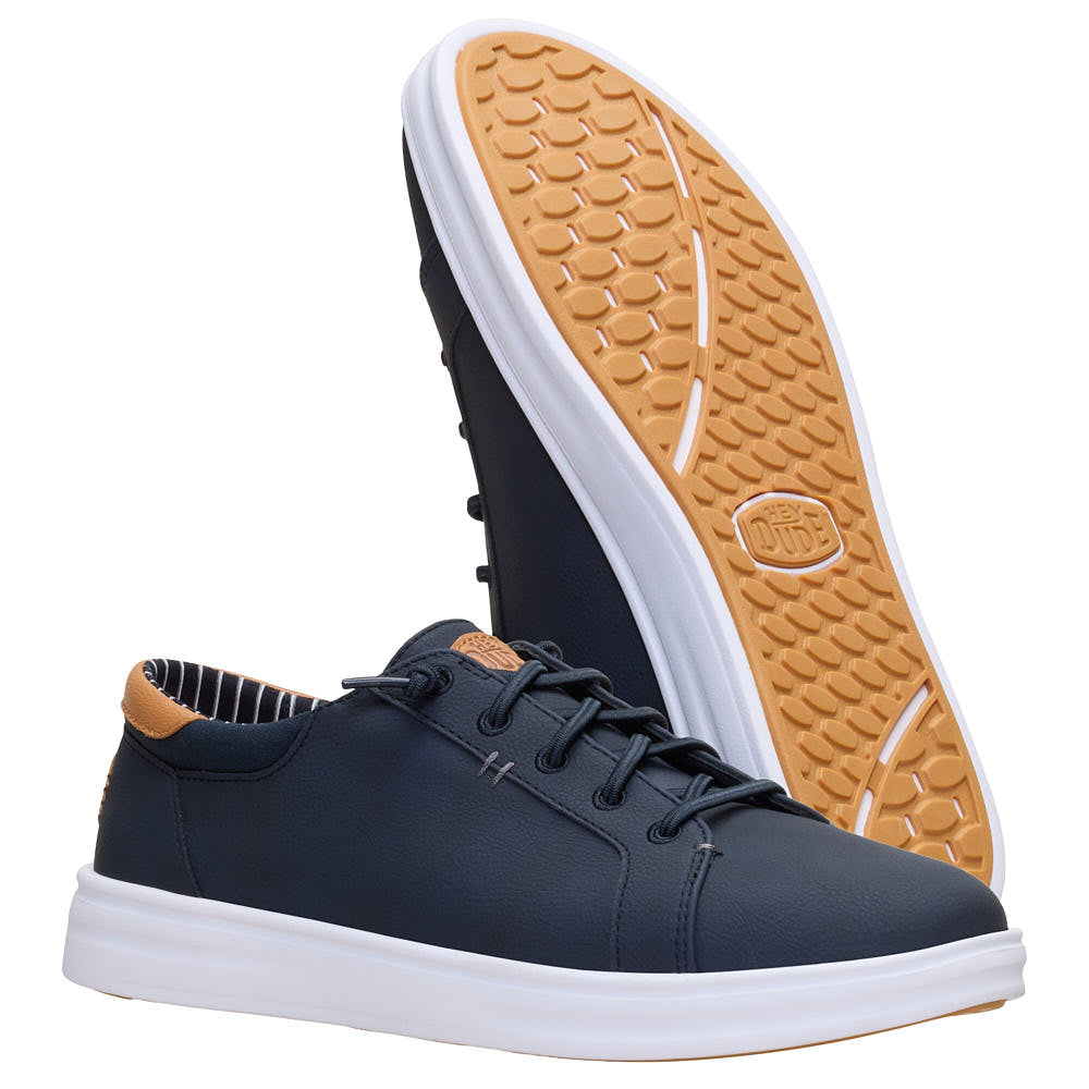 Hey Dude Men's Paul Pro Classic Dark Navy Casual