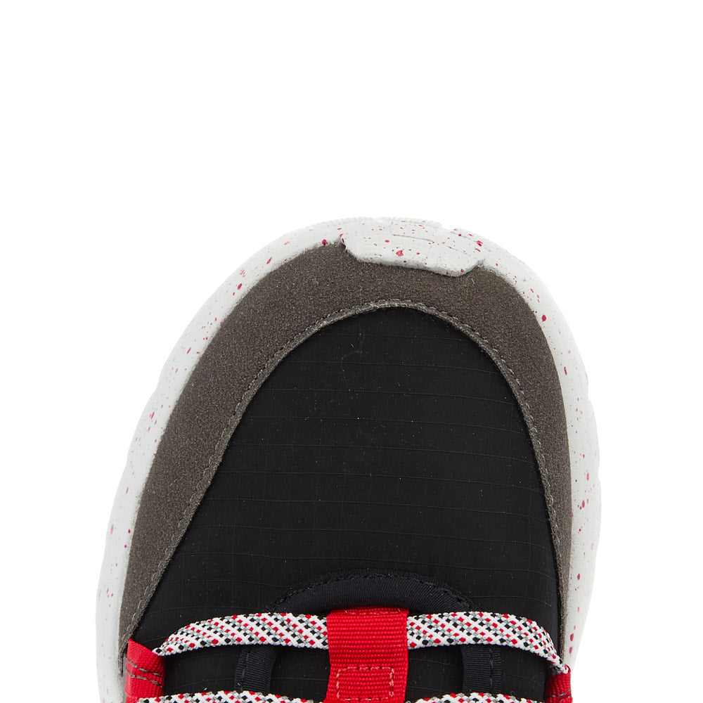 Hey Dude Youth Sirocoo Trek Sport Black and Red Sneaker