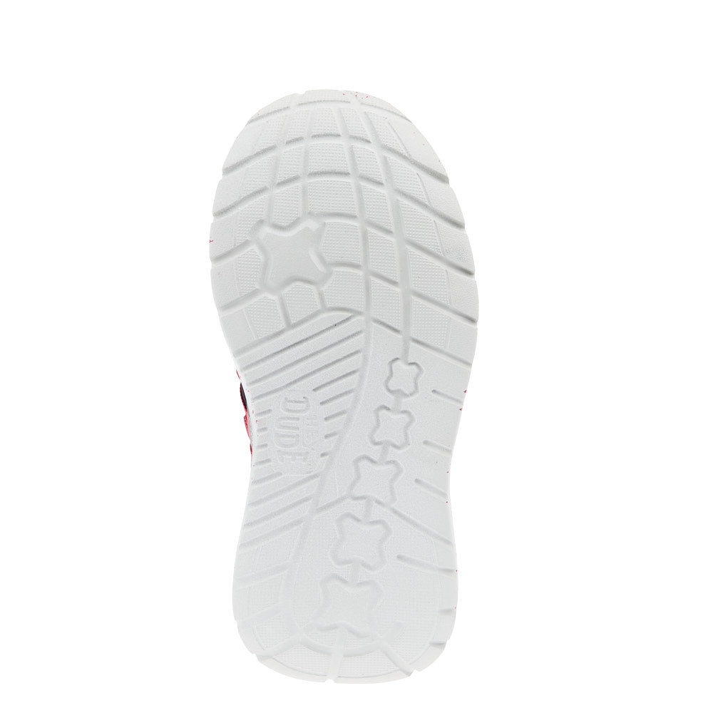 Hey Dude Youth Sirocoo Trek Sport Black and Red Sneaker