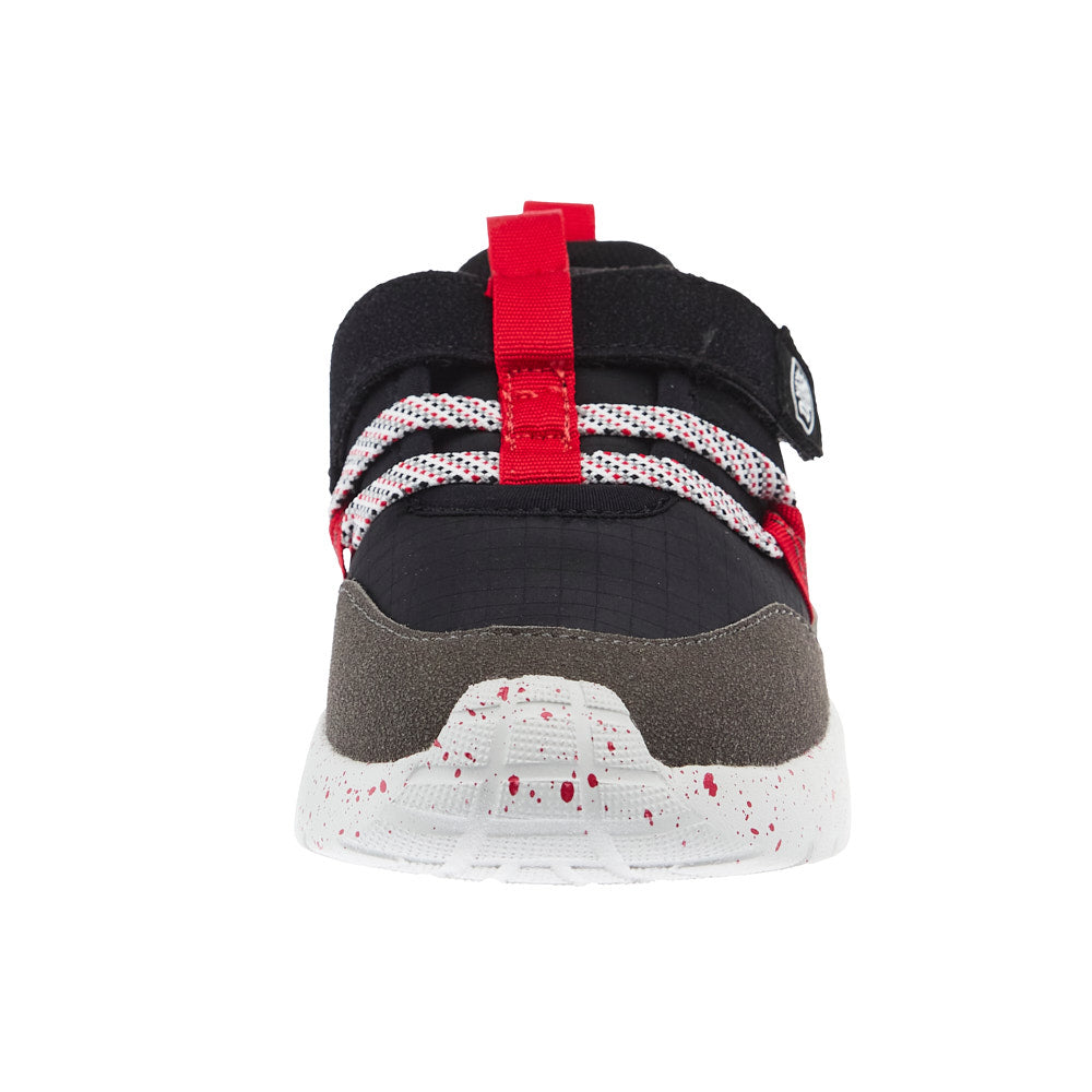 Hey Dude Toddler Sirocco Trek Sport Black and Red Sneaker