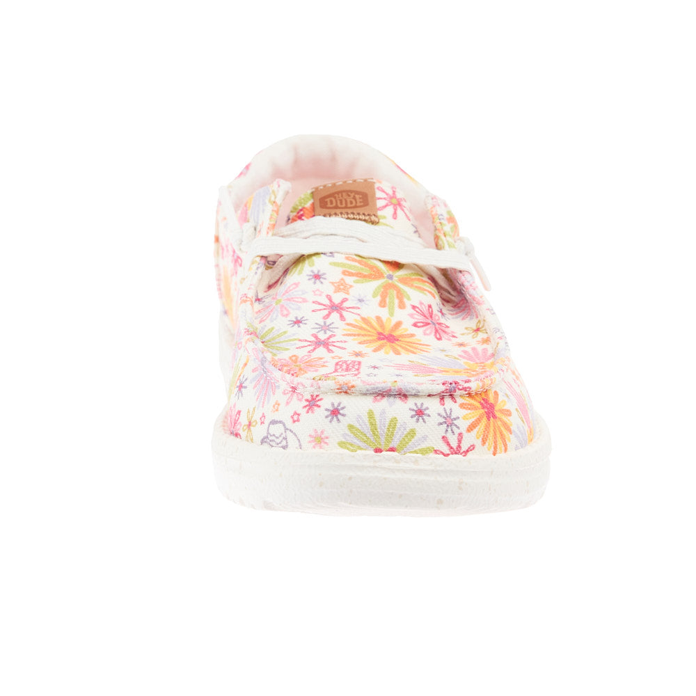 Hey Dude Youth Wendy Western Cowgirl Pink Casual Shoe