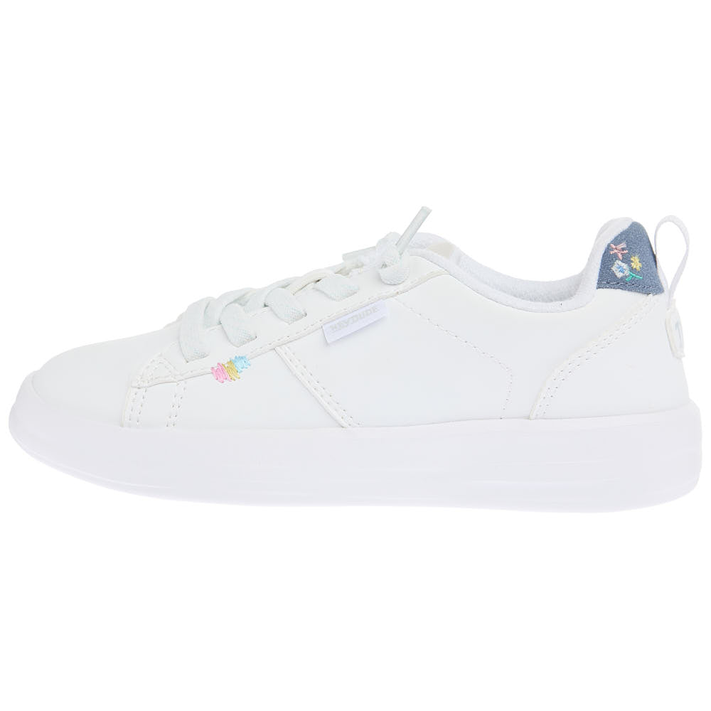 Hey Dude Youth Karina Duo White Classic Sneaker