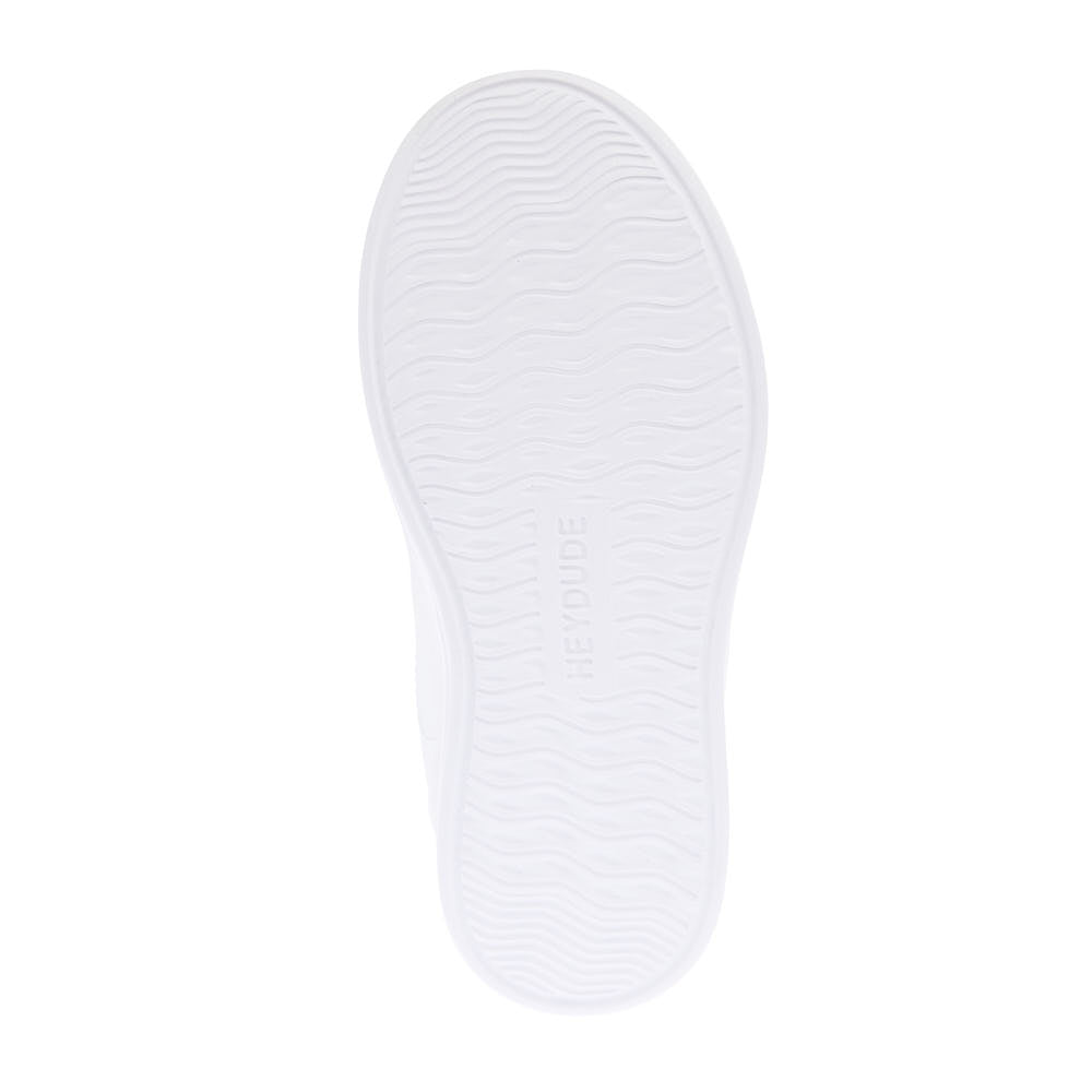 Hey Dude Youth Karina Duo White Classic Sneaker