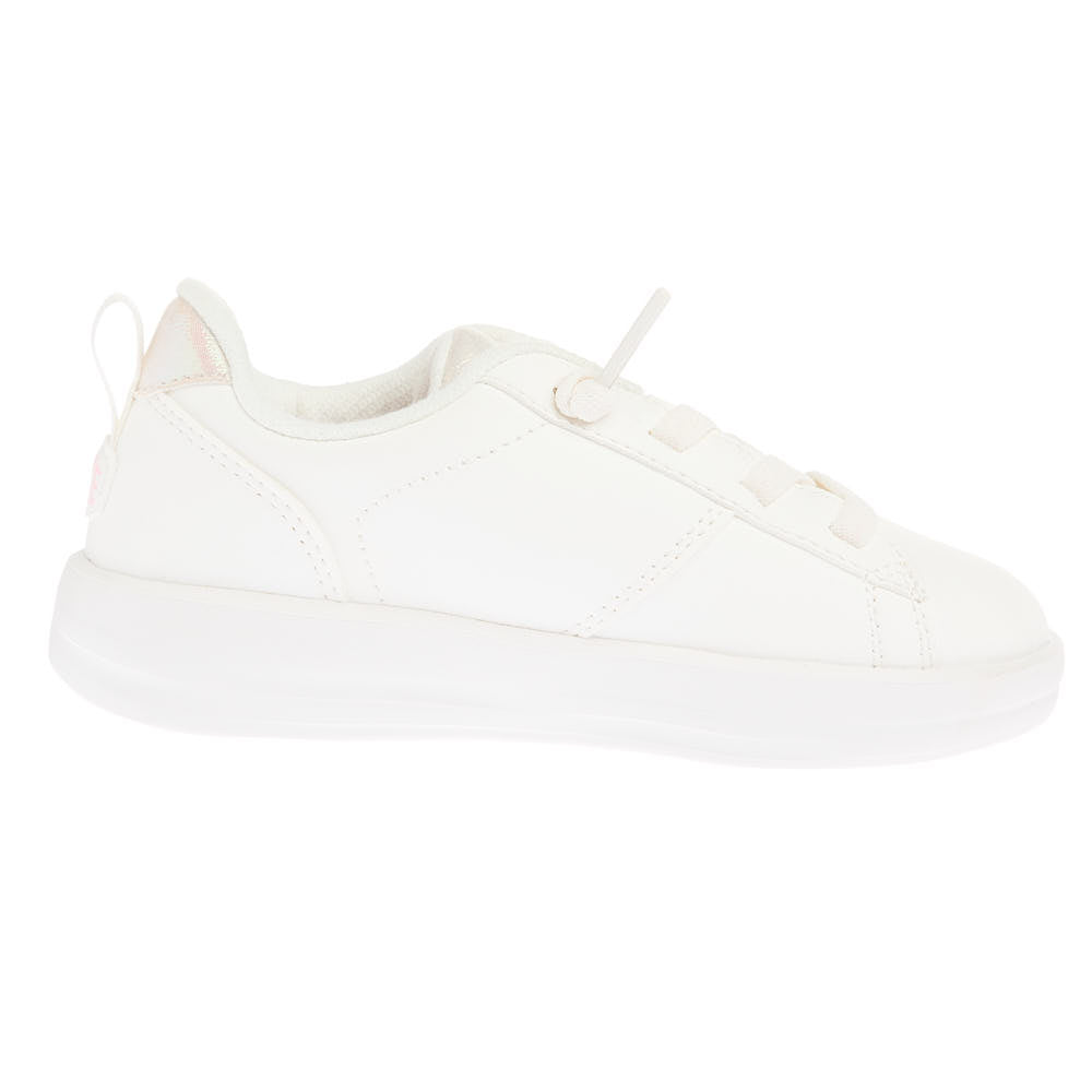 Hey Dude Toddler's Karina Duo Ivory and Iridescent Classic Sneaker