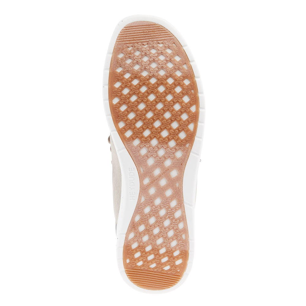 Hey Dude Mens Doeskin Paul Washed Nylon Casual Shoe