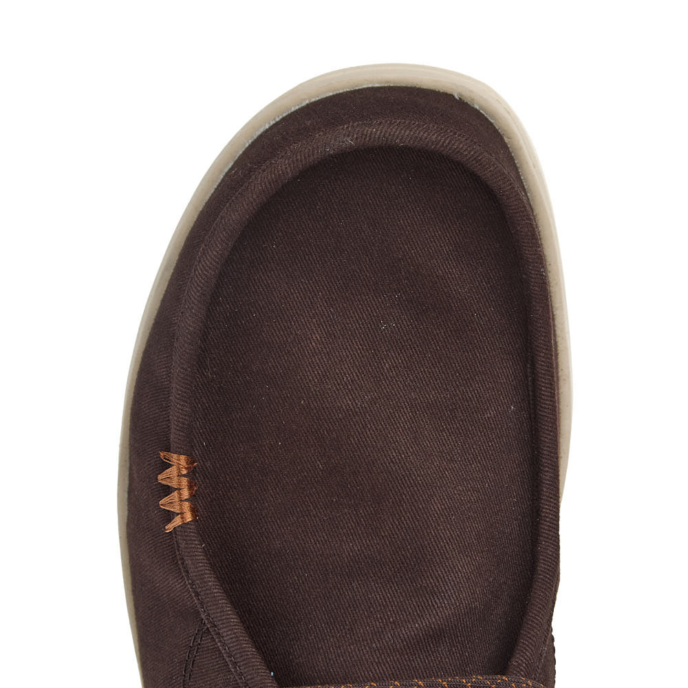 Hey Dude Men's Two Tone Brown Wally Mid Gripr Vin Casual