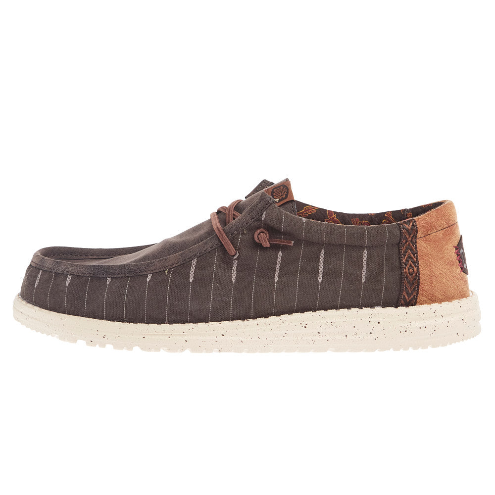 Hey Dude Men's Wally Western Brown Casual