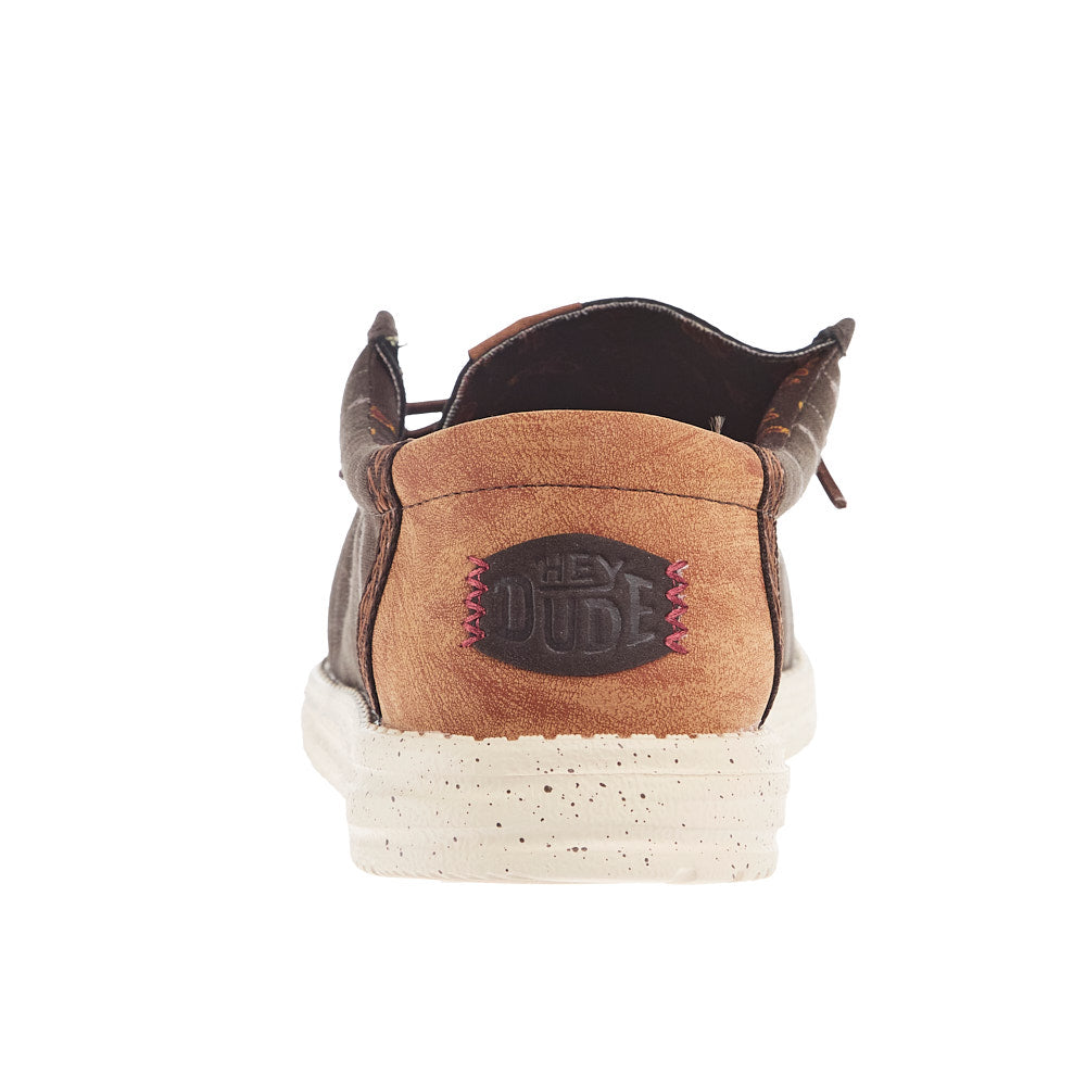 Hey Dude Men's Wally Western Brown Casual
