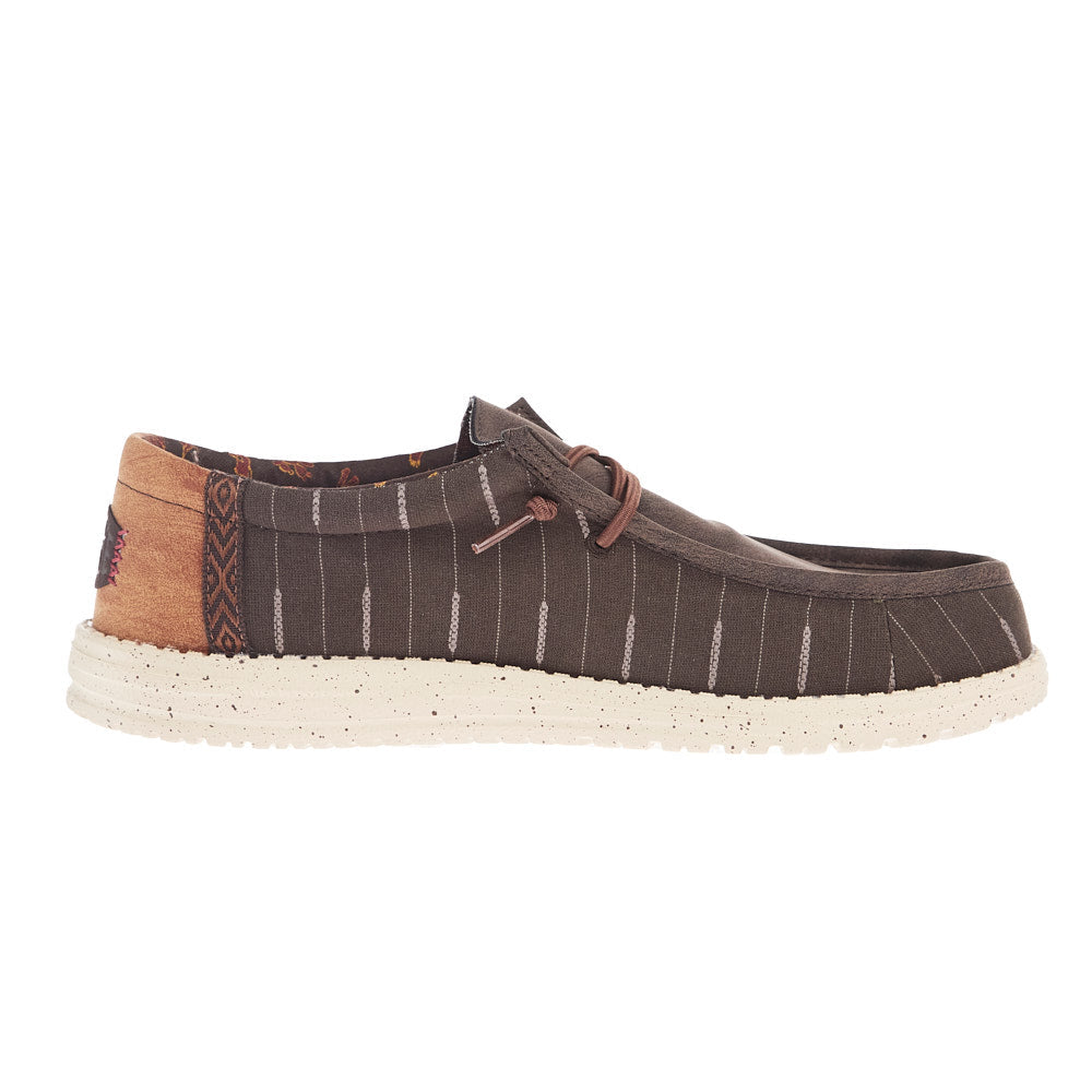 Hey Dude Men's Wally Western Brown Casual