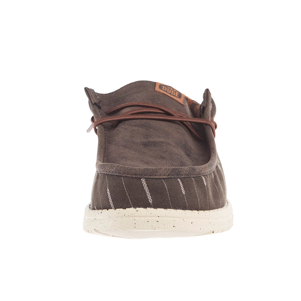 Hey Dude Men's Wally Western Brown Casual