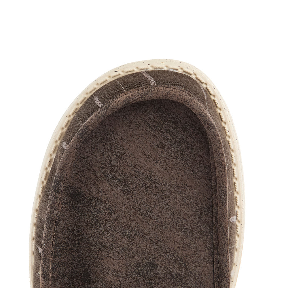 Hey Dude Men's Wally Western Brown Casual