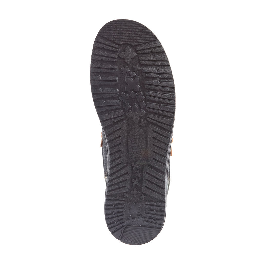 Hey Dude Men's Wally Funk Denim Black Casual