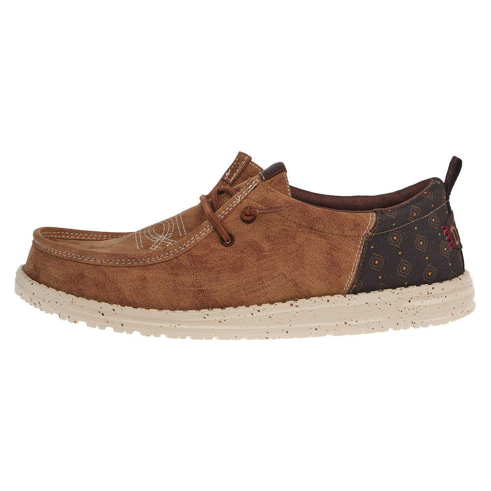 Hey Dude Men's Wally Funk Western Stitch Casual