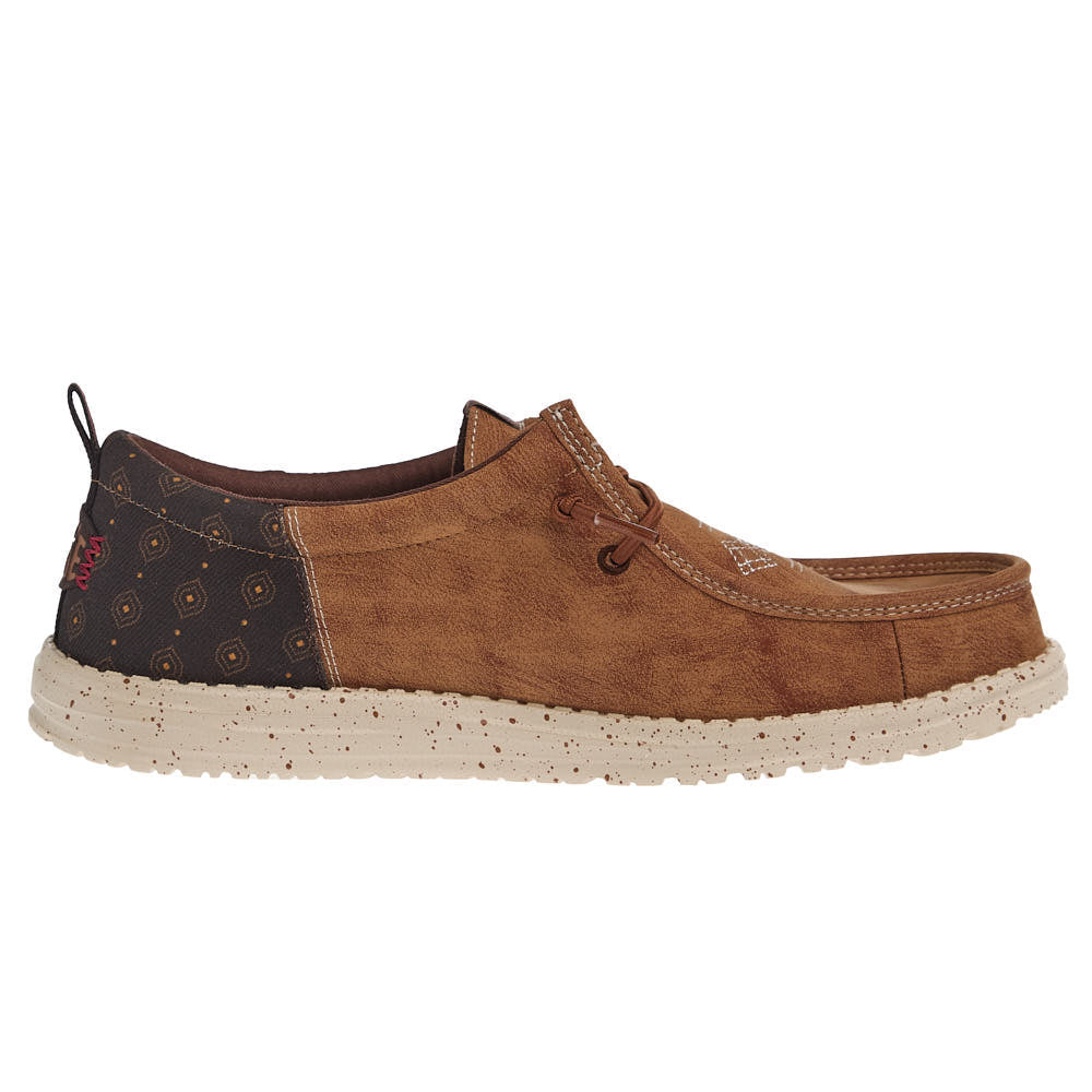Hey Dude Men's Wally Funk Western Stitch Casual