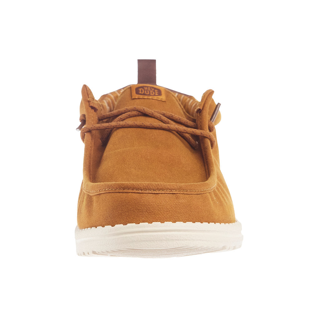 Hey Dude Men's Wally Vintage Classic Spice Brown Casual