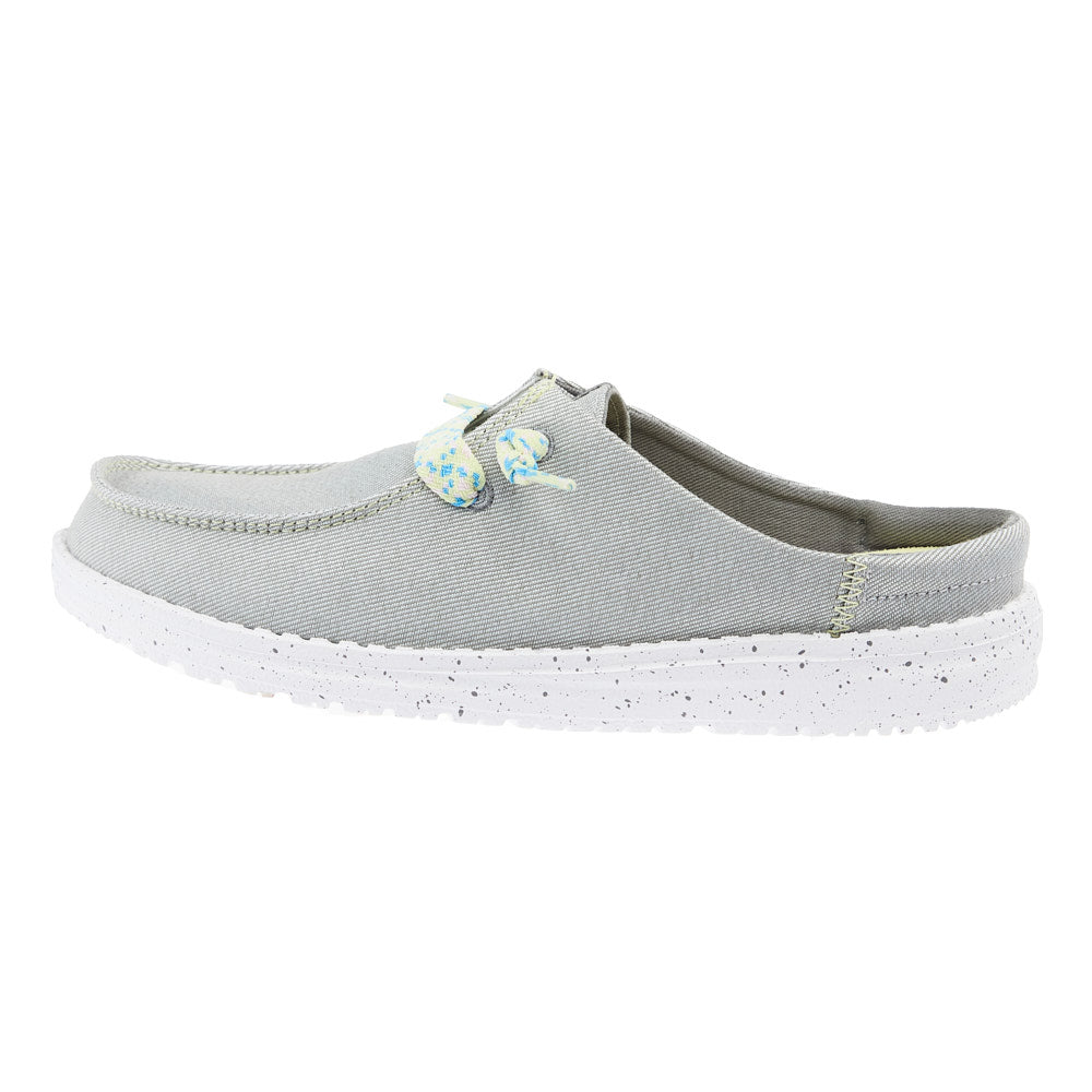 Hey Dude Women`s Wendy Friendship Lace Grey Slip Casual