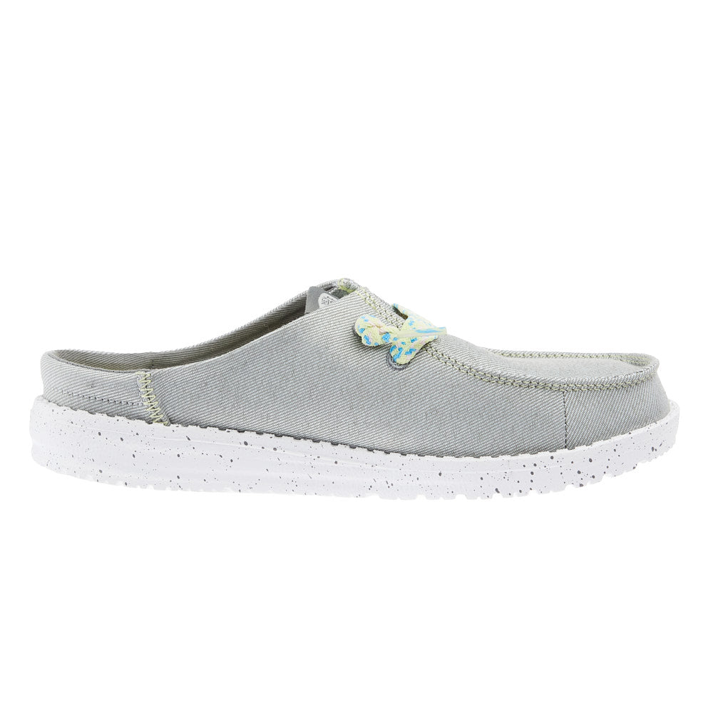 Hey Dude Women`s Wendy Friendship Lace Grey Slip Casual