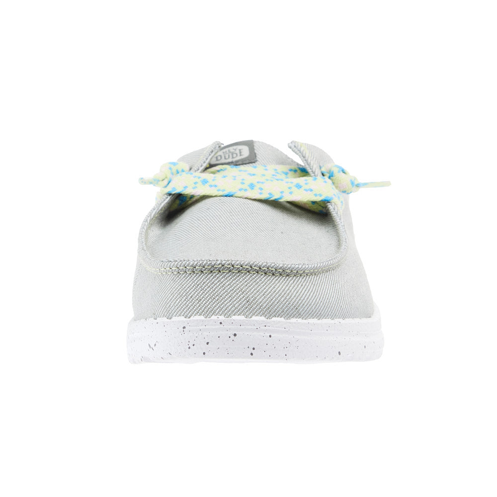 Hey Dude Women`s Wendy Friendship Lace Grey Slip Casual