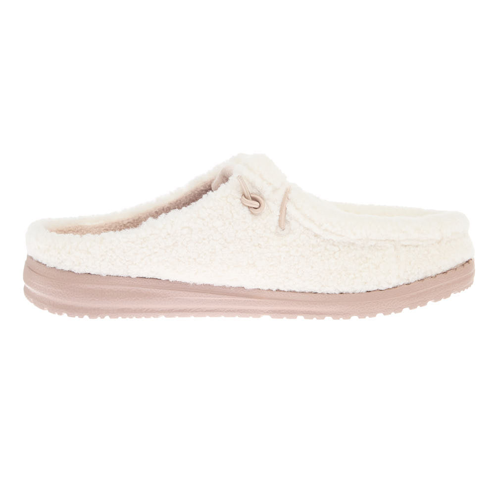 Hey Dude Women's Wendy Cream Egret Slipper