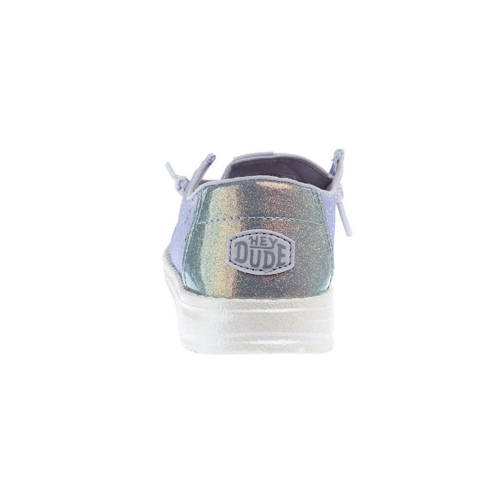 Hey Dude Kid's Wendy Sparkle Surprise Purple Casual Shoe