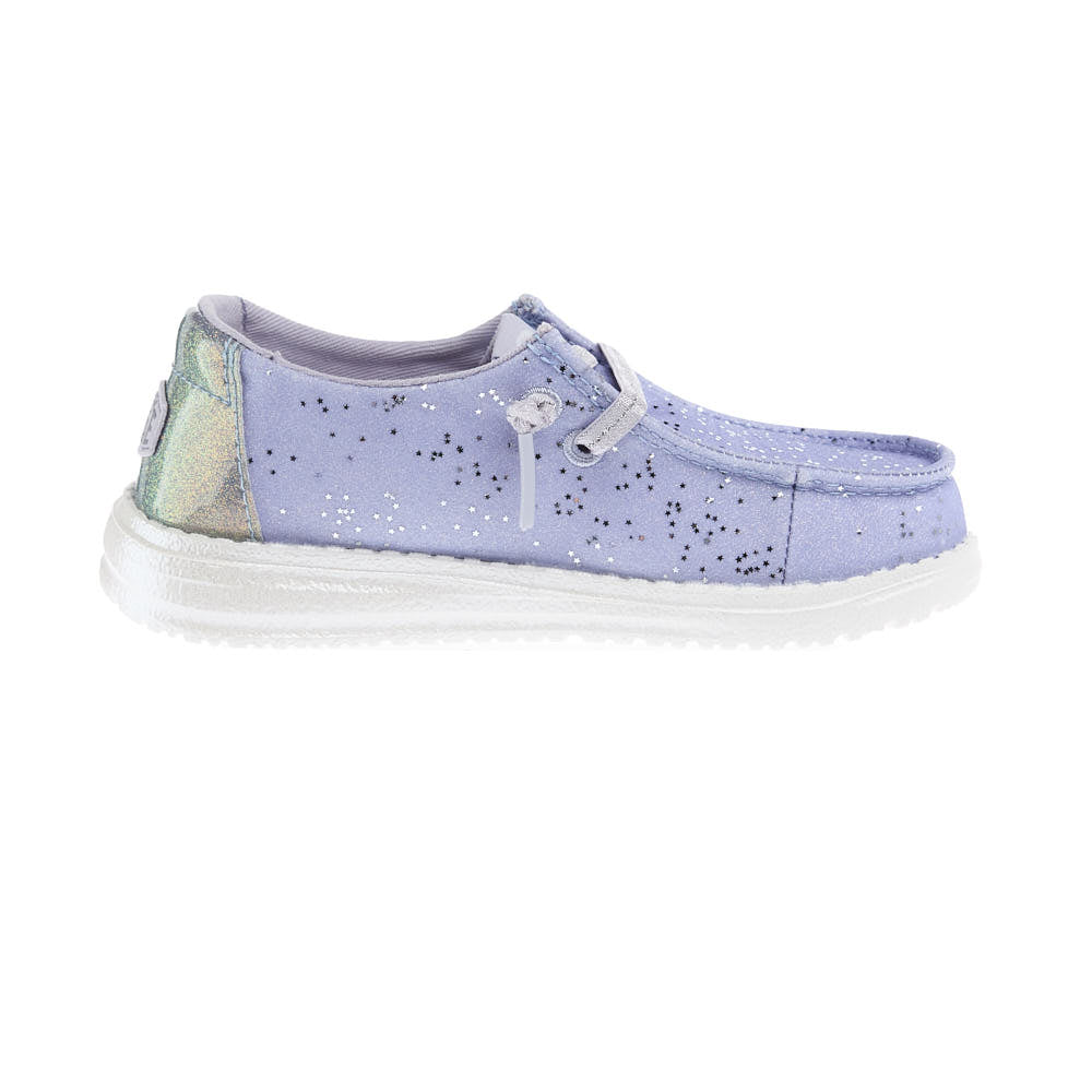 Hey Dude Toddler's Wendy Sparkle Surprise Purple Casual Shoe
